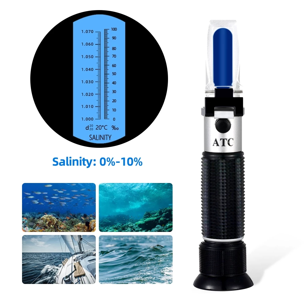 Aquarium Marine Salt - Độ MặN Khúc Xạ 0-10% 1.000-1.070SG