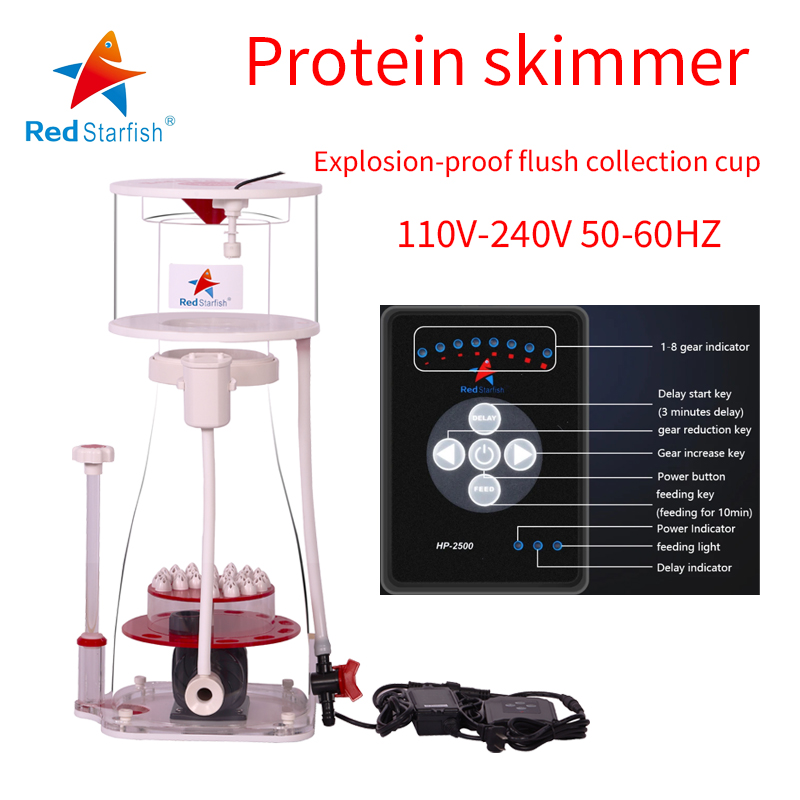 Marine Aquarium With Sump - 110-240V Màu Đỏ Sao Biển Hồ
