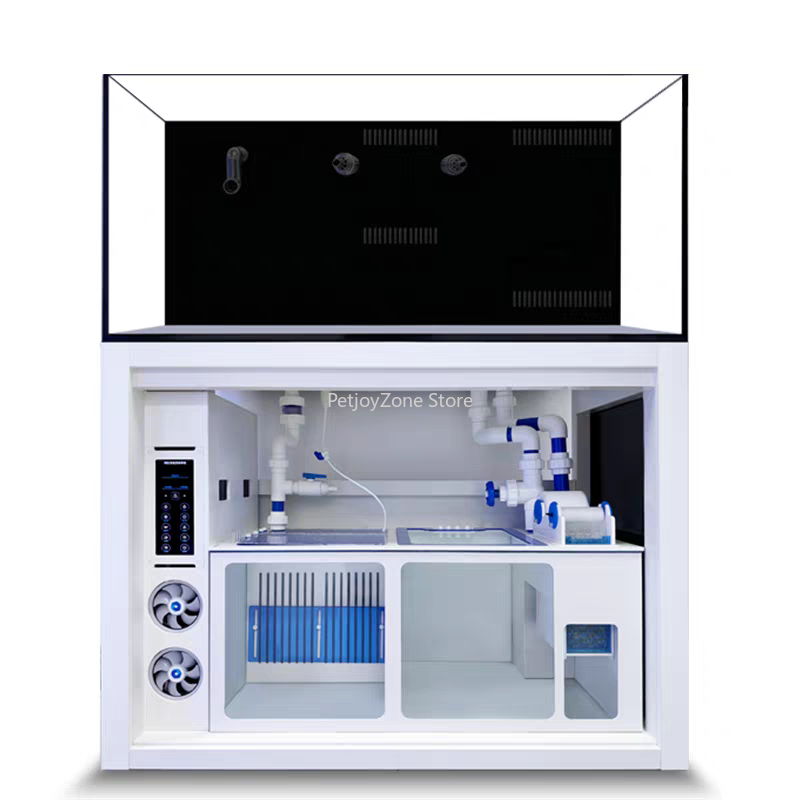 Marine Aquarium With Sump - Luxury Ultra White Glass Saltwater Aquarium