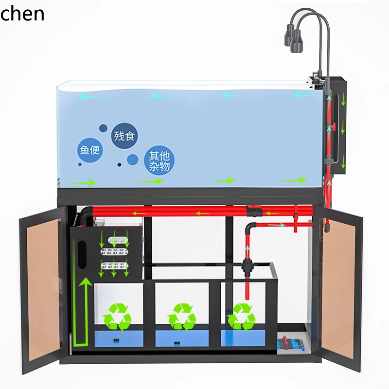 DSA backpack stream fish tank  - đánh giá và giá Marine Aquarium With Sump