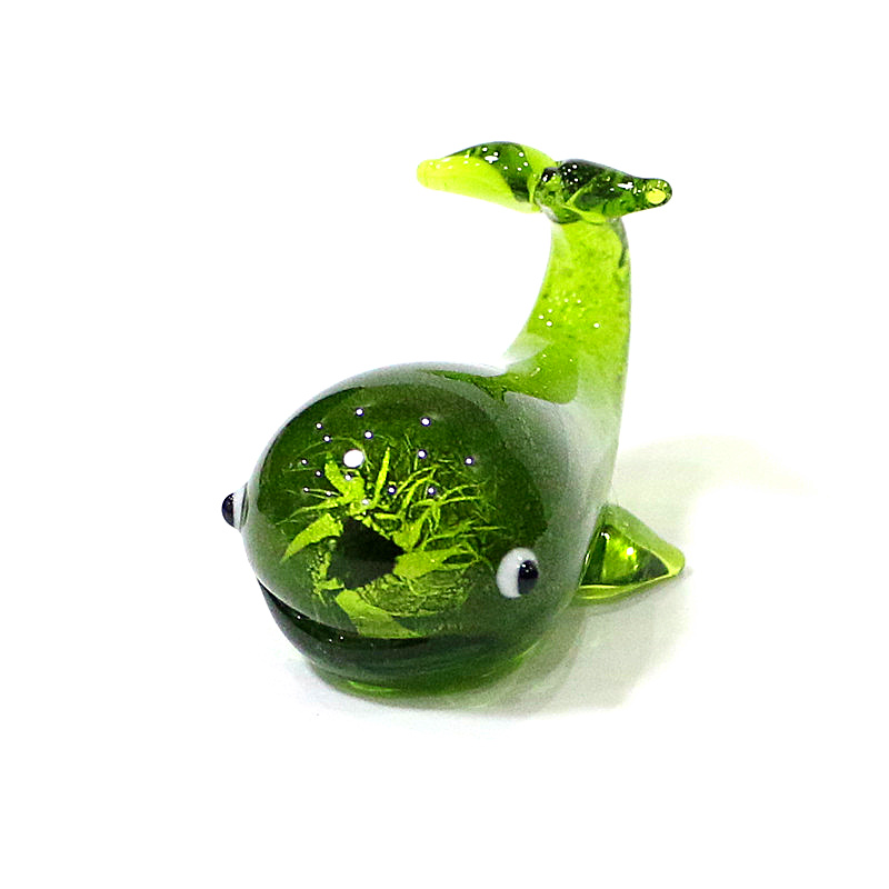 Murano Glass Whale Miniature F - đánh giá và giá Marine Aquarium Live