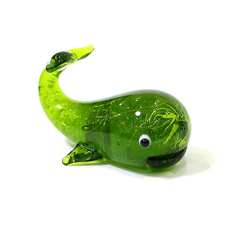 Murano Glass Whale Miniature F - đánh giá và giá Marine Aquarium Live