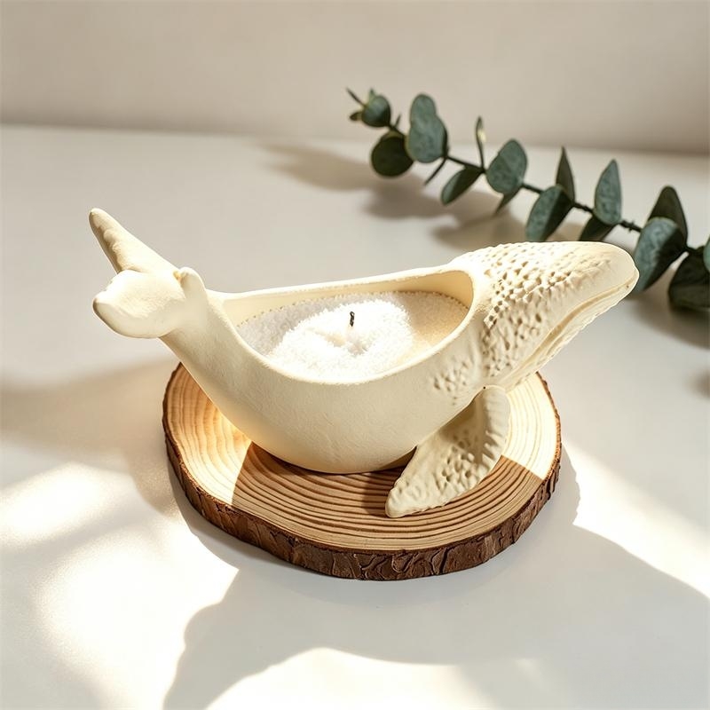 Whale Shape Cement Flowerpot S - đánh giá và giá Marine Aquarium Decorations
