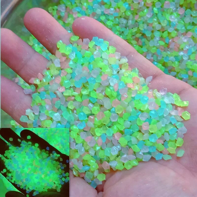 1000pcs 3-5mm Luminous Sand Gl - đánh giá và giá Aquarium Marine Stone