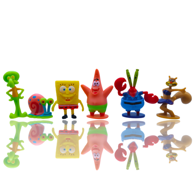 6pcs SpongeBob Fish Tank Decor - đánh giá và giá Marine Aquarium Decorations