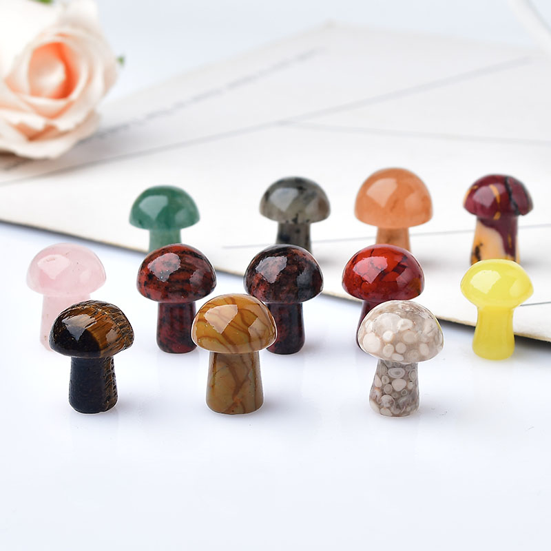 10Pcs Natural Crystal Mini Mus - đánh giá và giá Aquarium Marine Stone