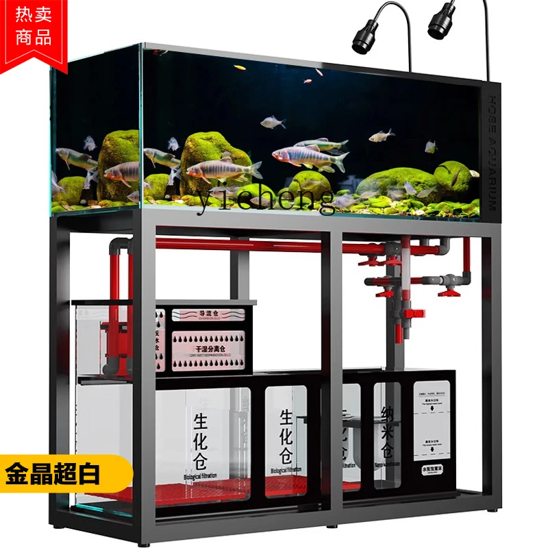L14 fish tank ultra-white glas - đánh giá và giá Marine Aquarium With Sump