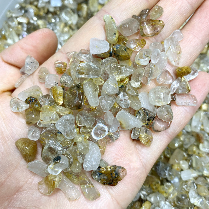 100g Natural Quartz Rutilated  - đánh giá và giá Aquarium Marine Stone