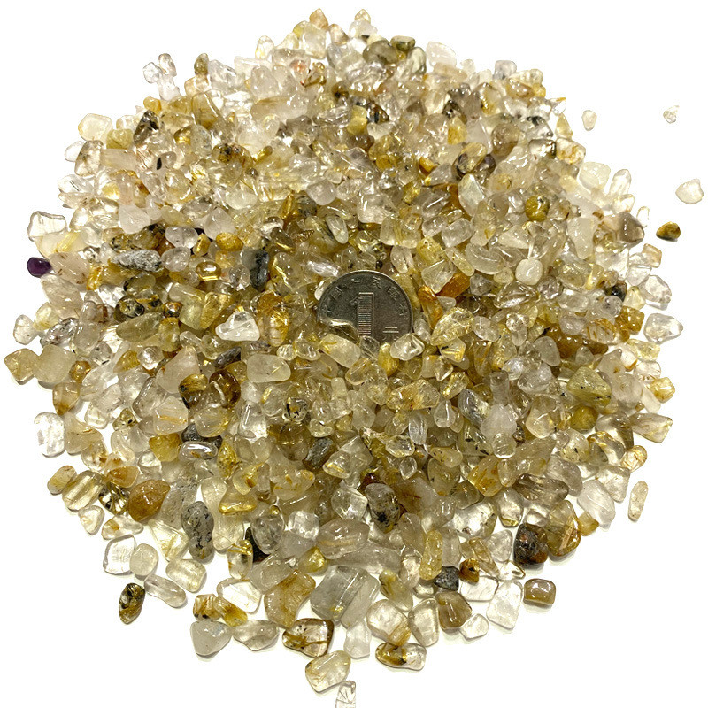 100g Natural Quartz Rutilated  - đánh giá và giá Aquarium Marine Stone