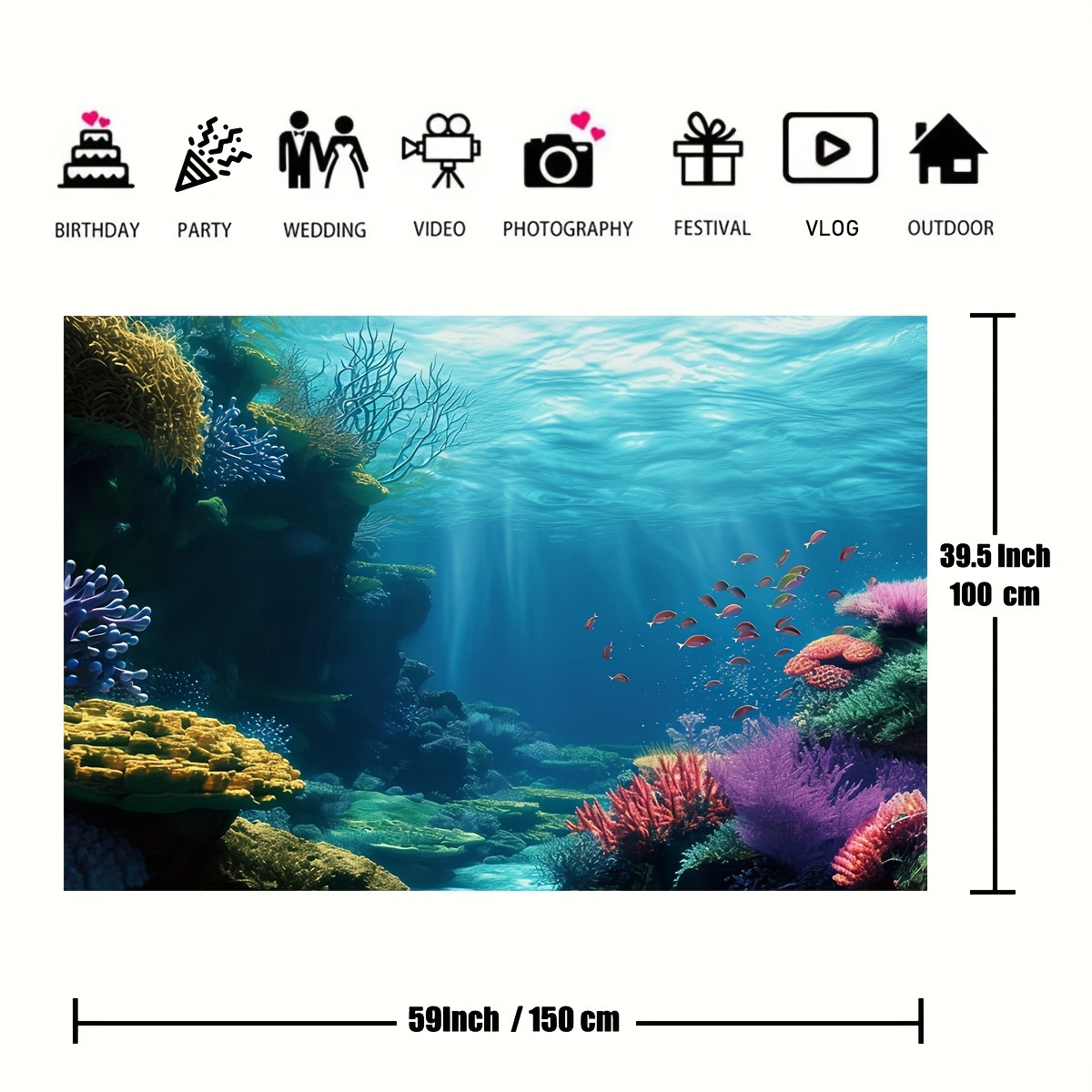 1pc Underwater Coral Reef Fish - đánh giá và giá Marine Aquarium Reef