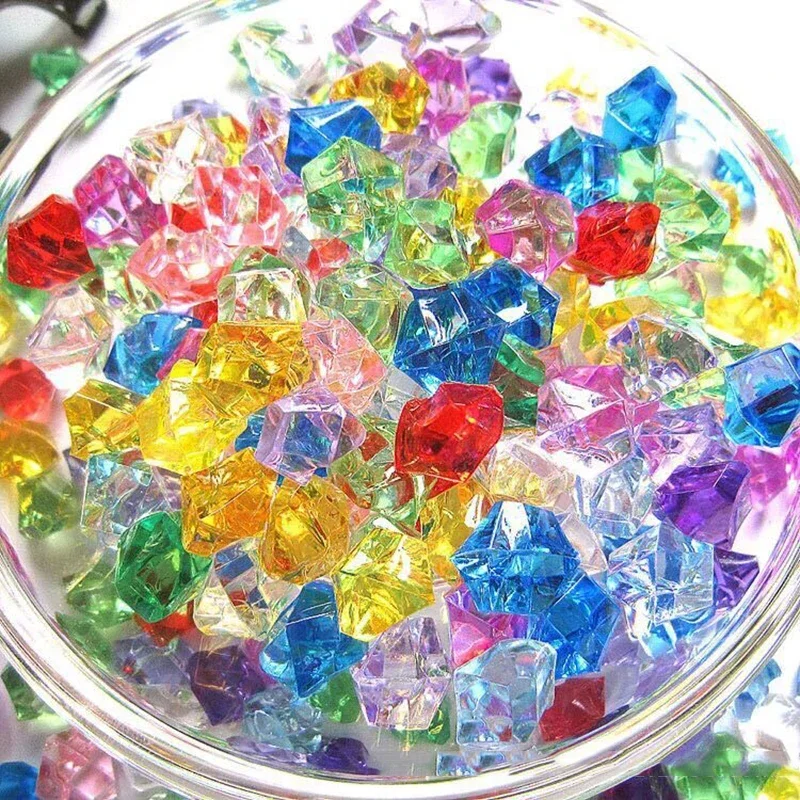 200pcs Acrylic Gem Stone Color - đánh giá và giá Aquarium Marine Stone