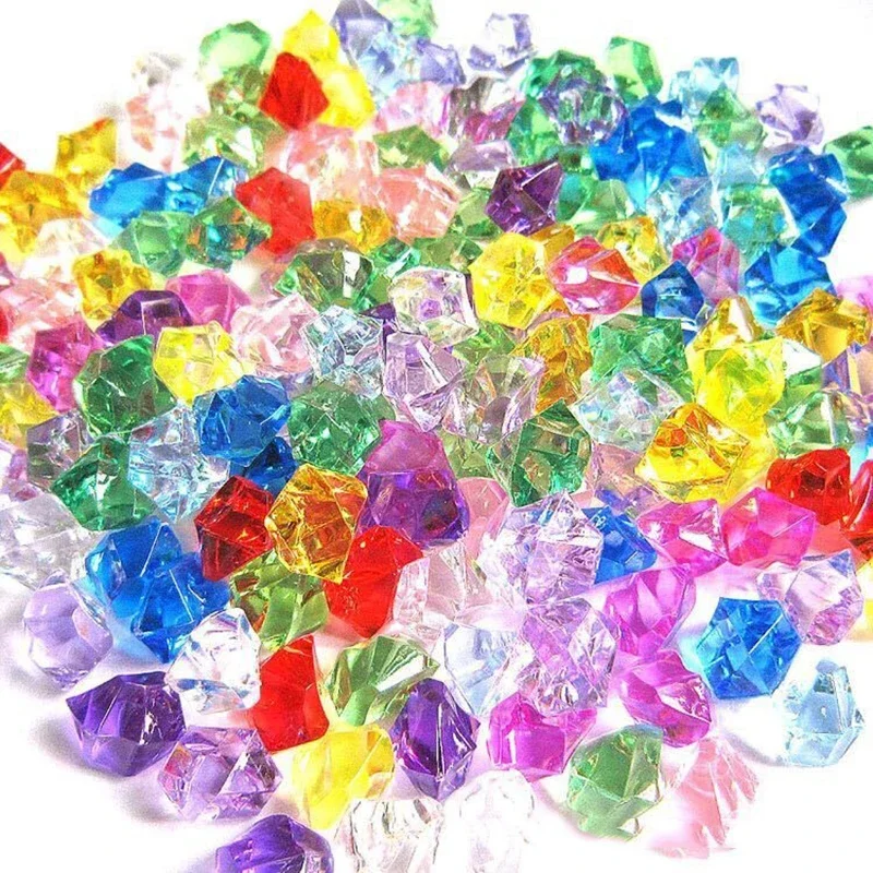 200pcs Acrylic Gem Stone Color - đánh giá và giá Aquarium Marine Stone
